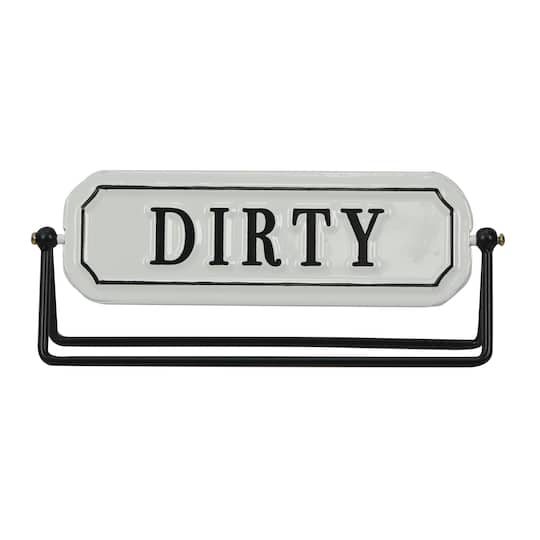 9&#x22; Clean or Dirty Tabletop Sign by Ashland&#xAE;